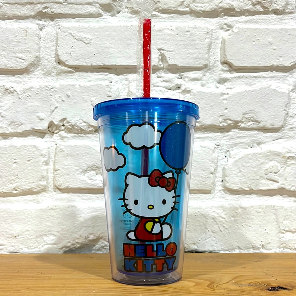 Hello Kitty Blue Travel Cup